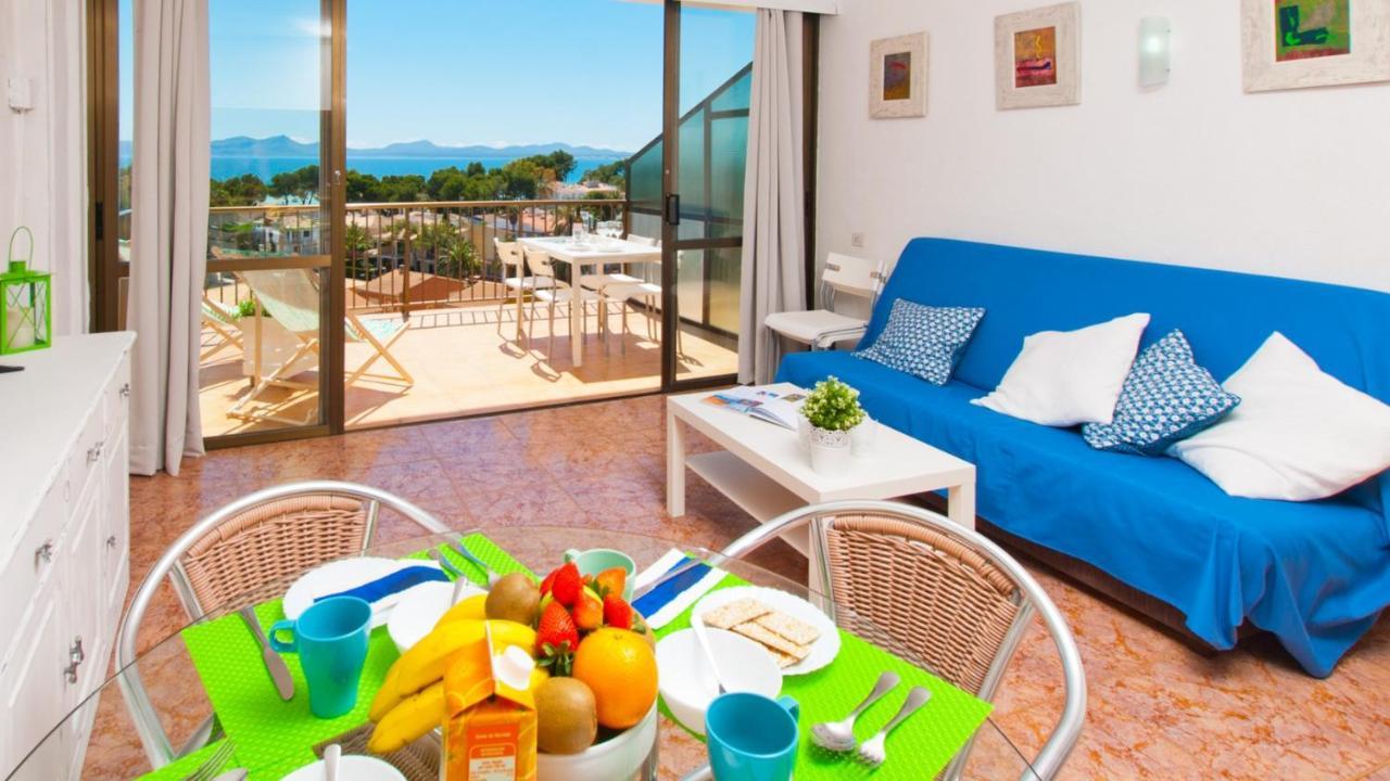 Apartment The Shell Ii, Beach Views And Pool Alcúdia Kültér fotó