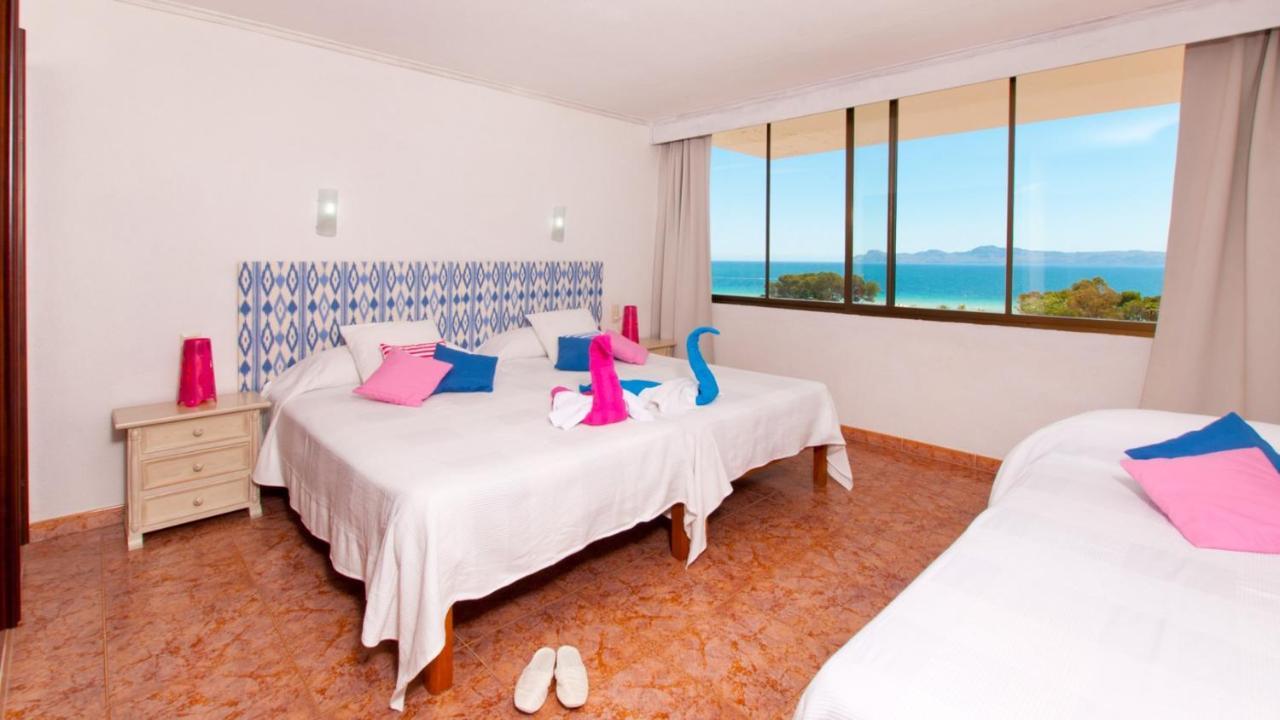 Apartment The Shell Ii, Beach Views And Pool Alcúdia Kültér fotó