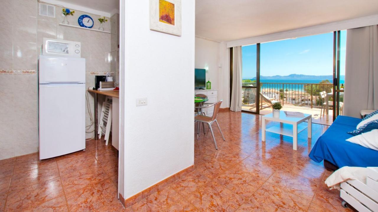 Apartment The Shell Ii, Beach Views And Pool Alcúdia Kültér fotó