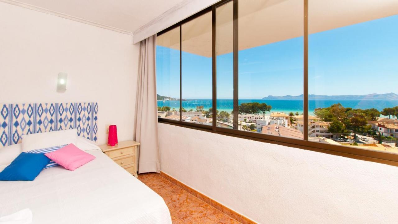 Apartment The Shell Ii, Beach Views And Pool Alcúdia Kültér fotó