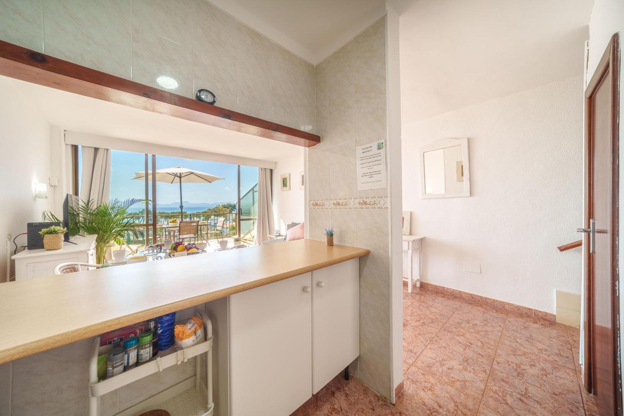 Apartment The Shell Ii, Beach Views And Pool Alcúdia Kültér fotó